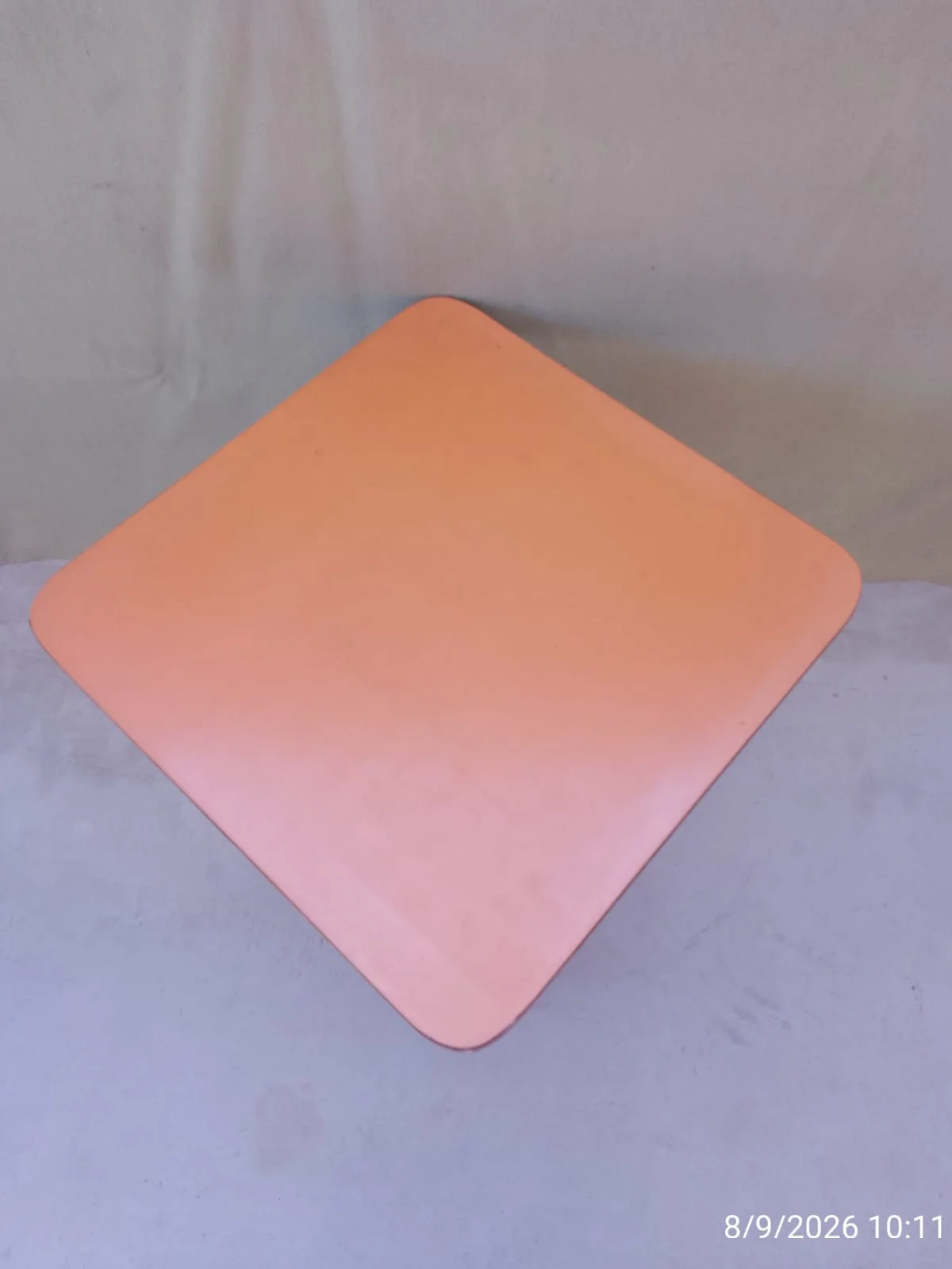 Mesa auxiliar baja de madera maciza y tabla aglomerada — foto 7