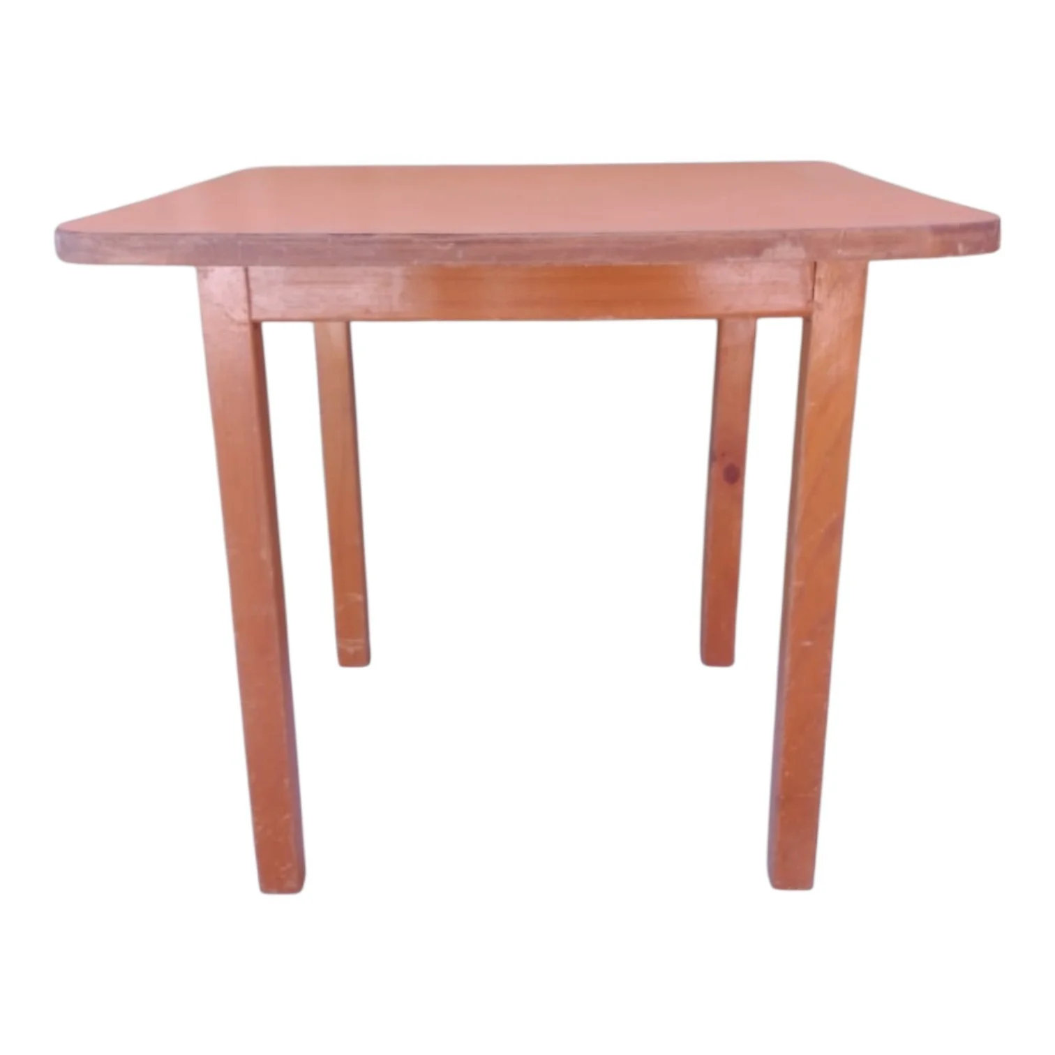 Mesa auxiliar baja de madera maciza y tabla aglomerada — foto 2