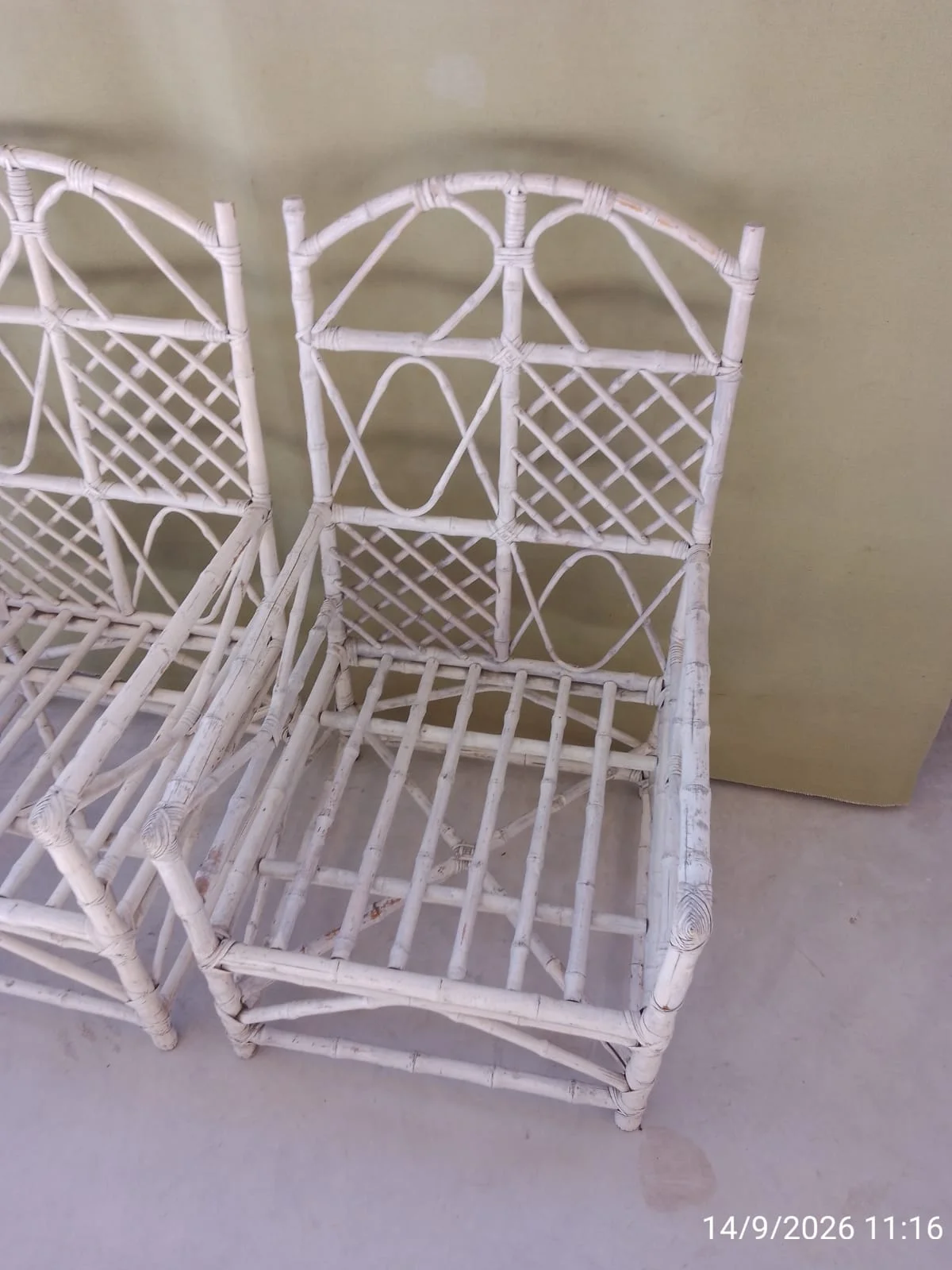 Juego x 2 Sillones de Mimbre — foto 4
