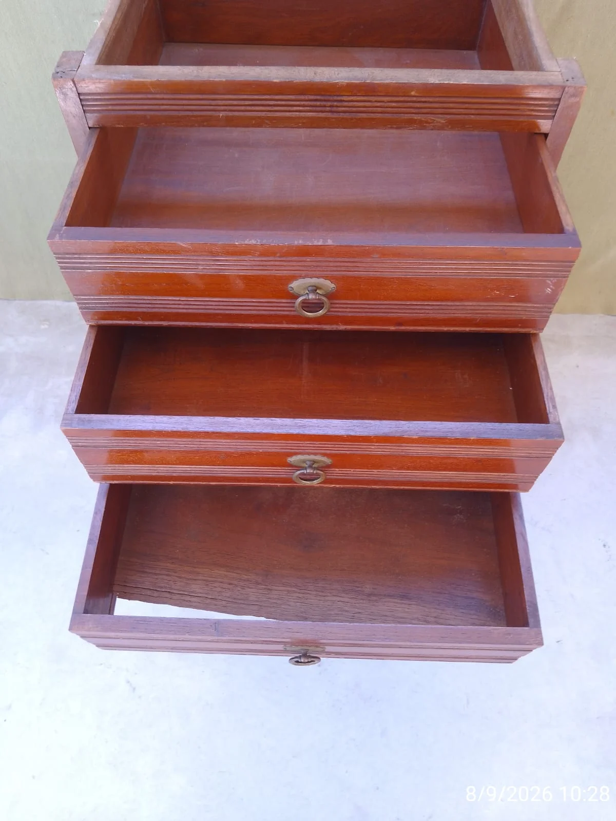 Cajonera interior de placard madera maciza — foto 7