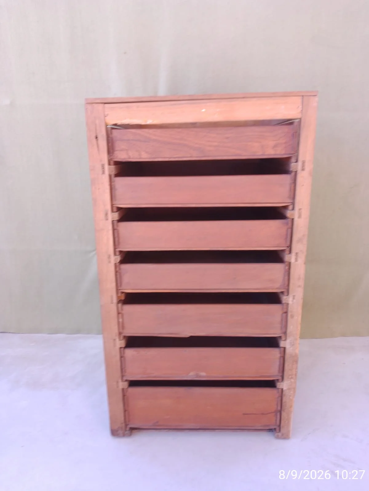 Cajonera interior de placard madera maciza — foto 5