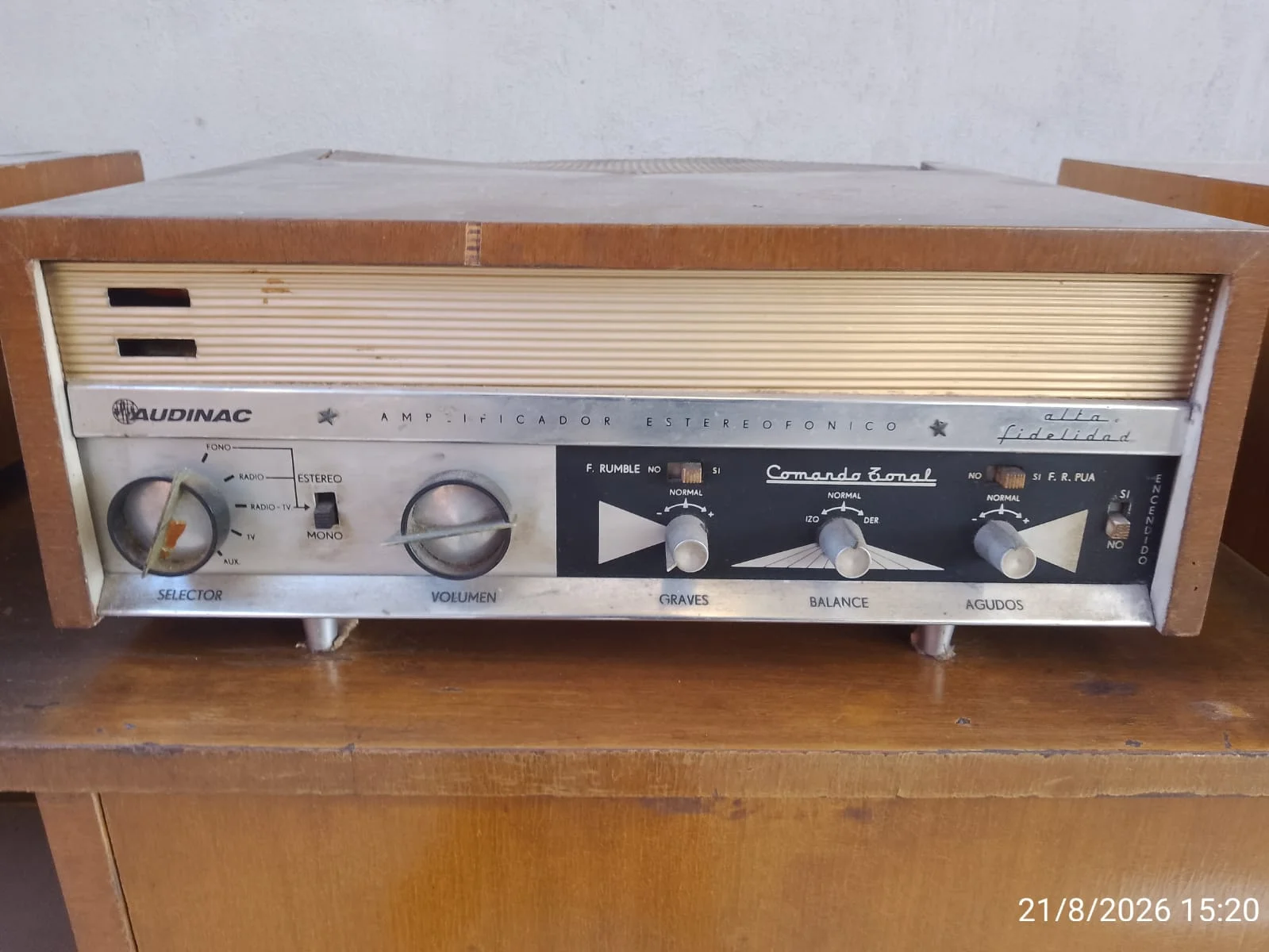Audinac Combinado Equipo de Audio Estéreo en Alta Finalidad — foto 8