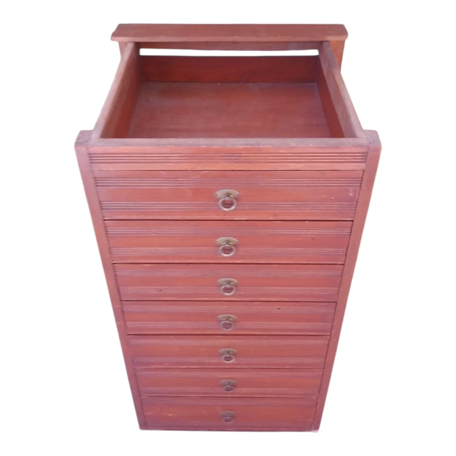 Cajonera interior de placard madera maciza