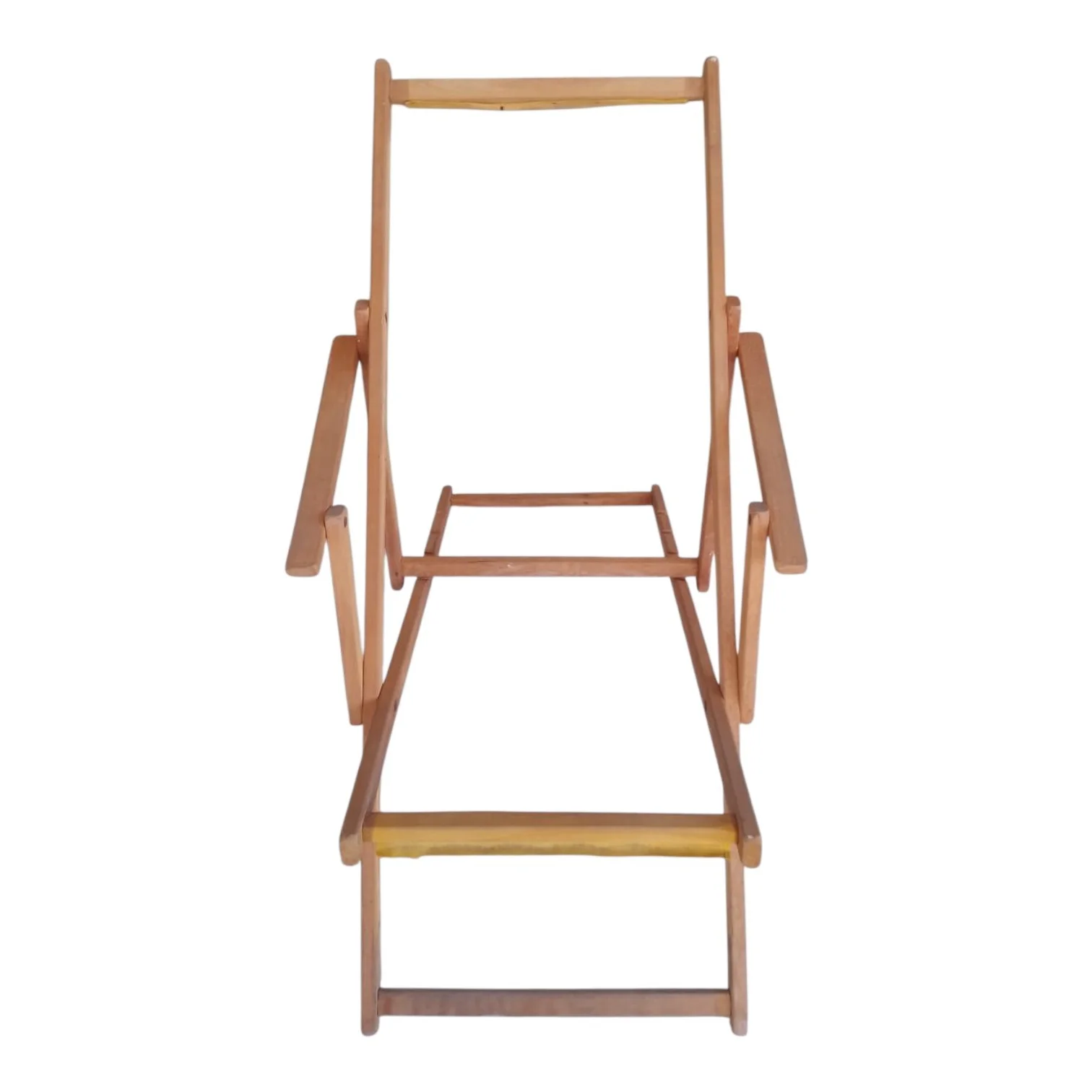 Reposera de madera, sólo estructura muy sana! — foto 2