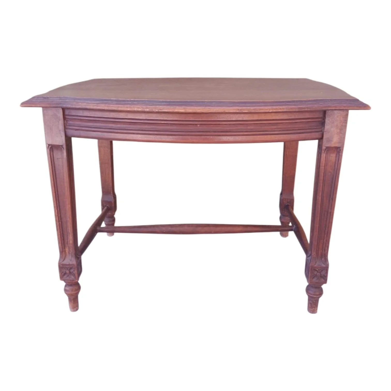Mesita Ratona de Madera Torneada y Tallada