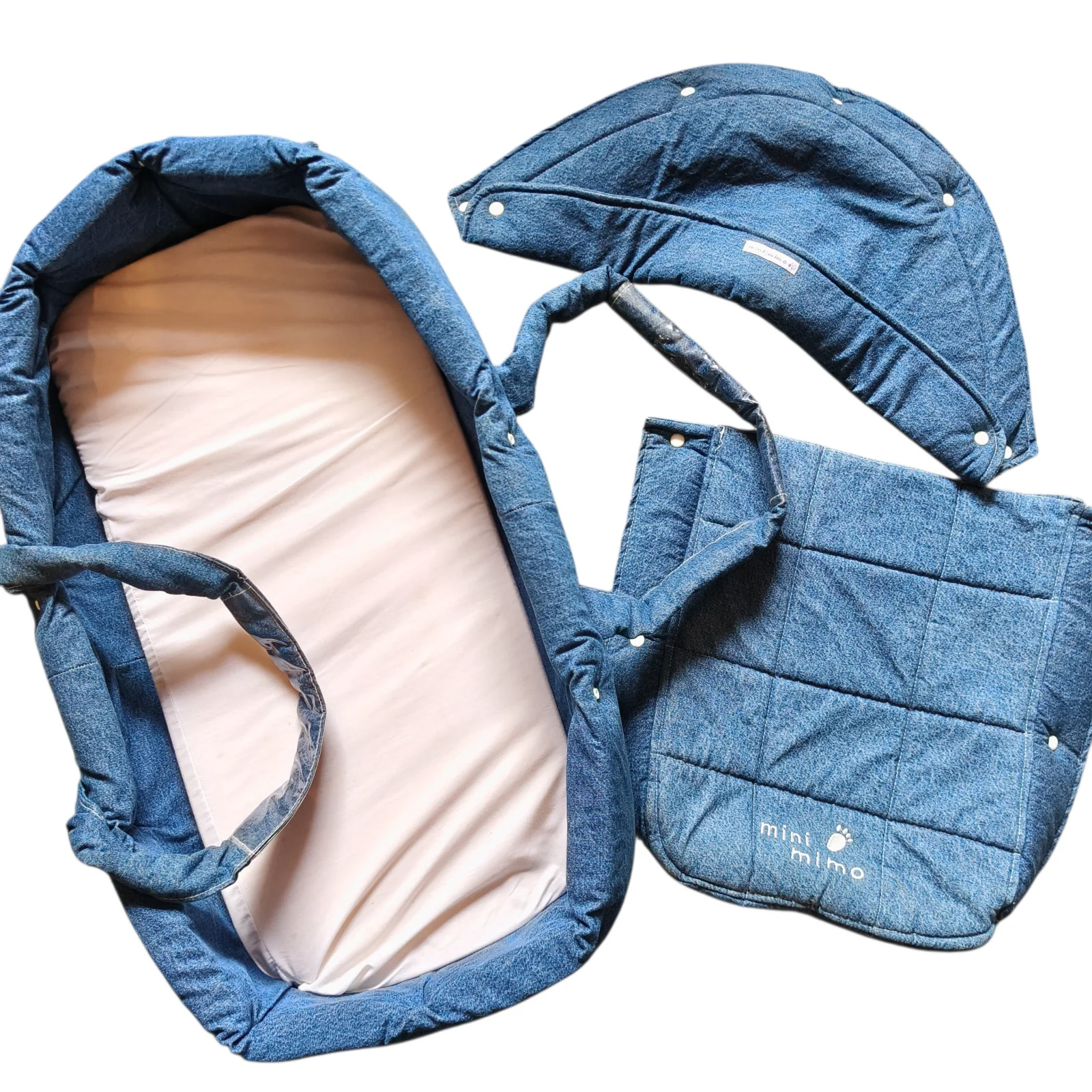Mochila Moisés de Viaje con colchón y capota desmontable — foto 3