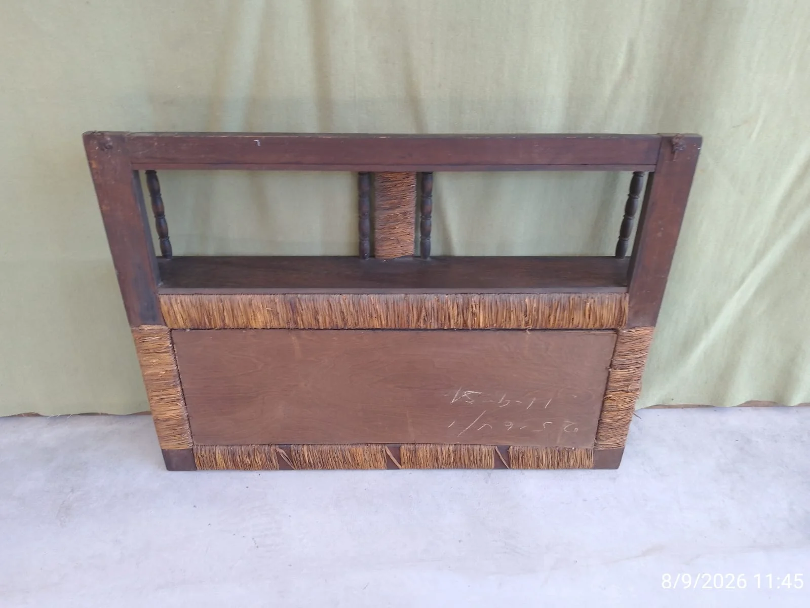 Perchero de Pared de madera maciza, con Espejo — foto 6