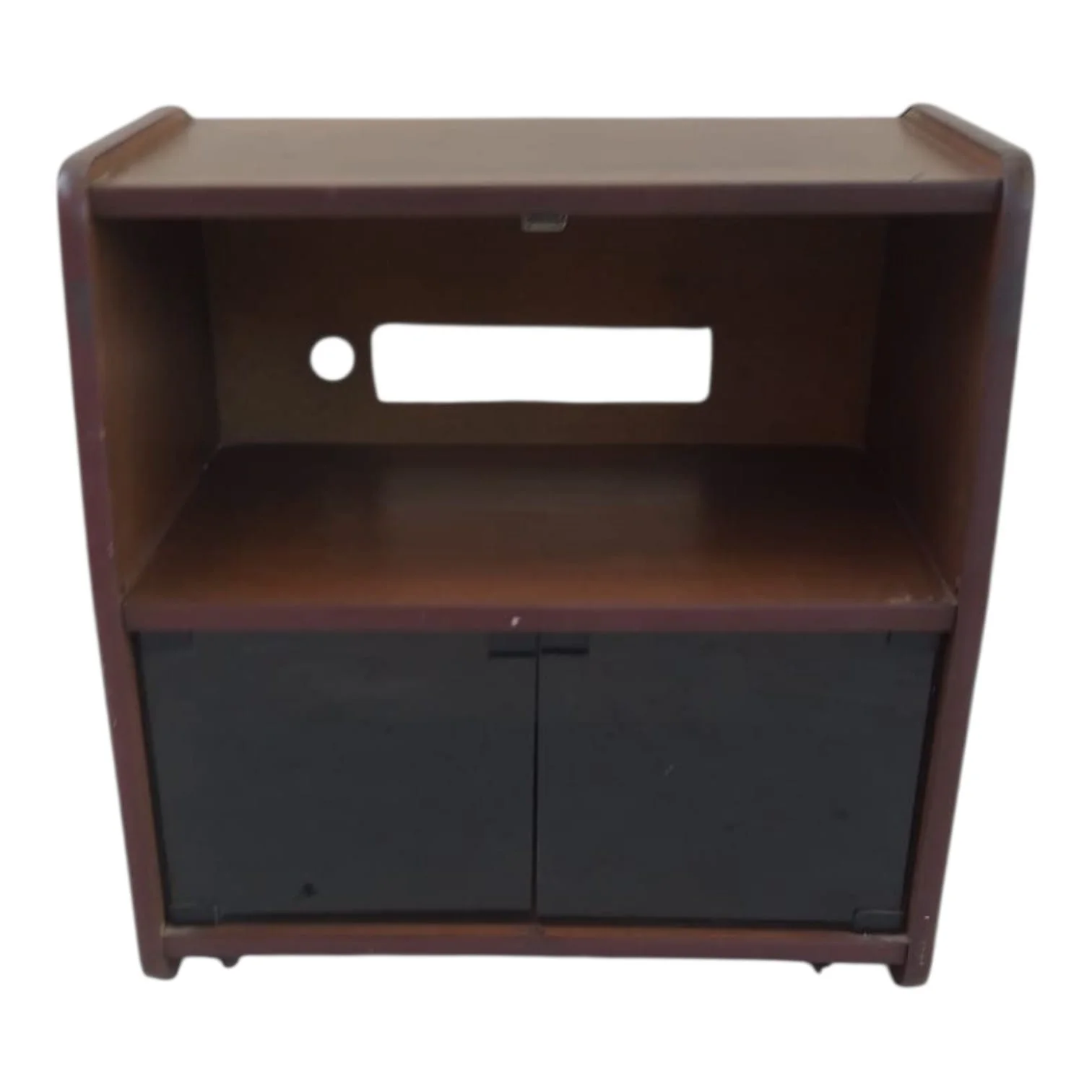 Mesa de TV con ruedas aglomerado enchapado — foto 3
