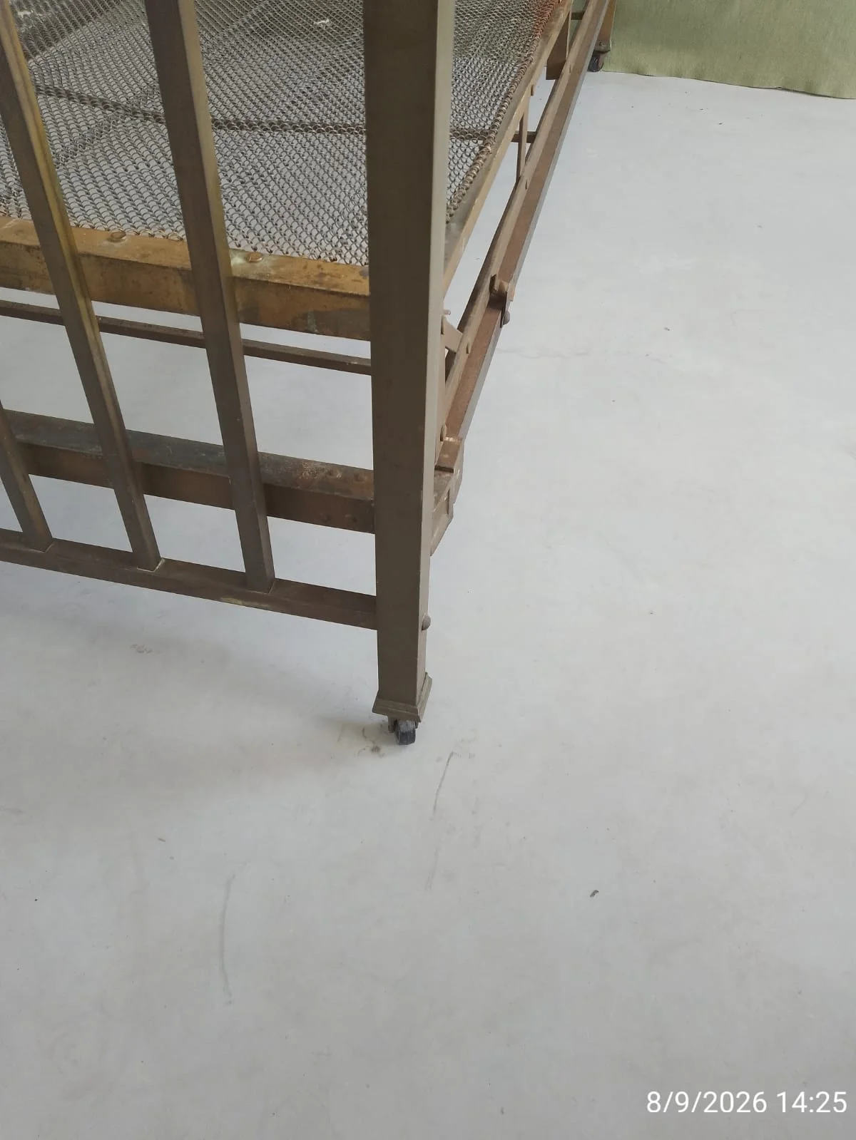 Cama de Bronce antigua 1 Plaza — foto 8