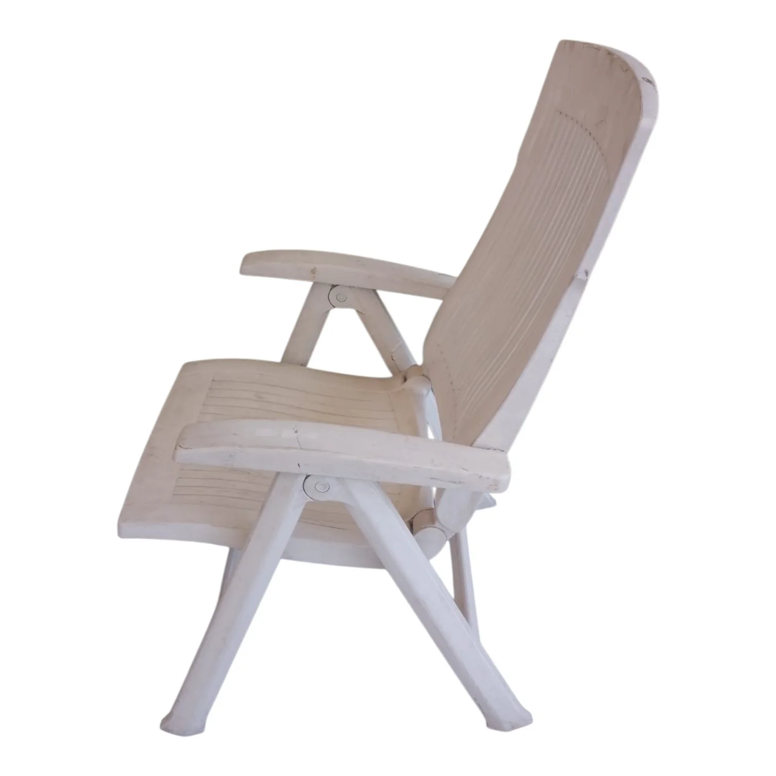 Silla reposera de plástico reclinable — foto 2