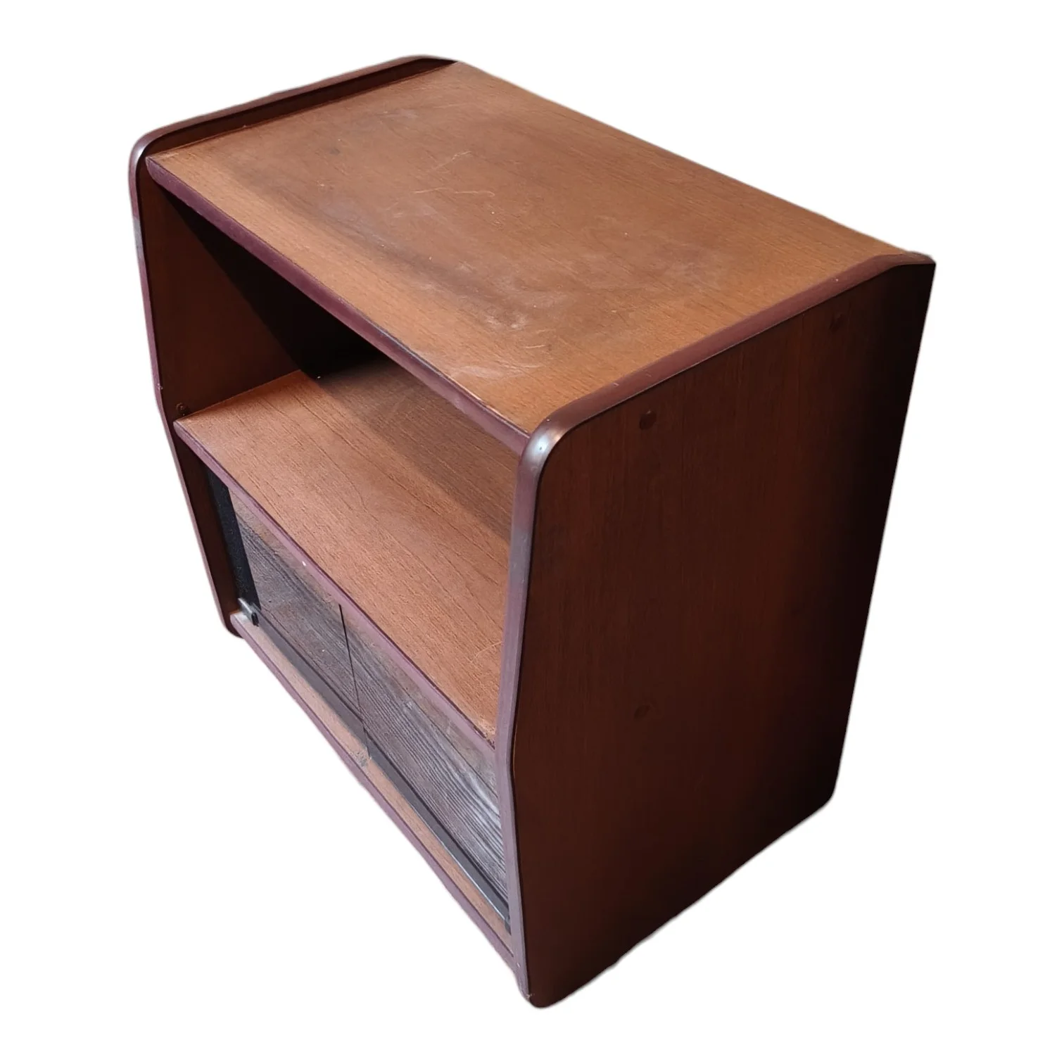 Mesa de TV con ruedas aglomerado enchapado — foto 2
