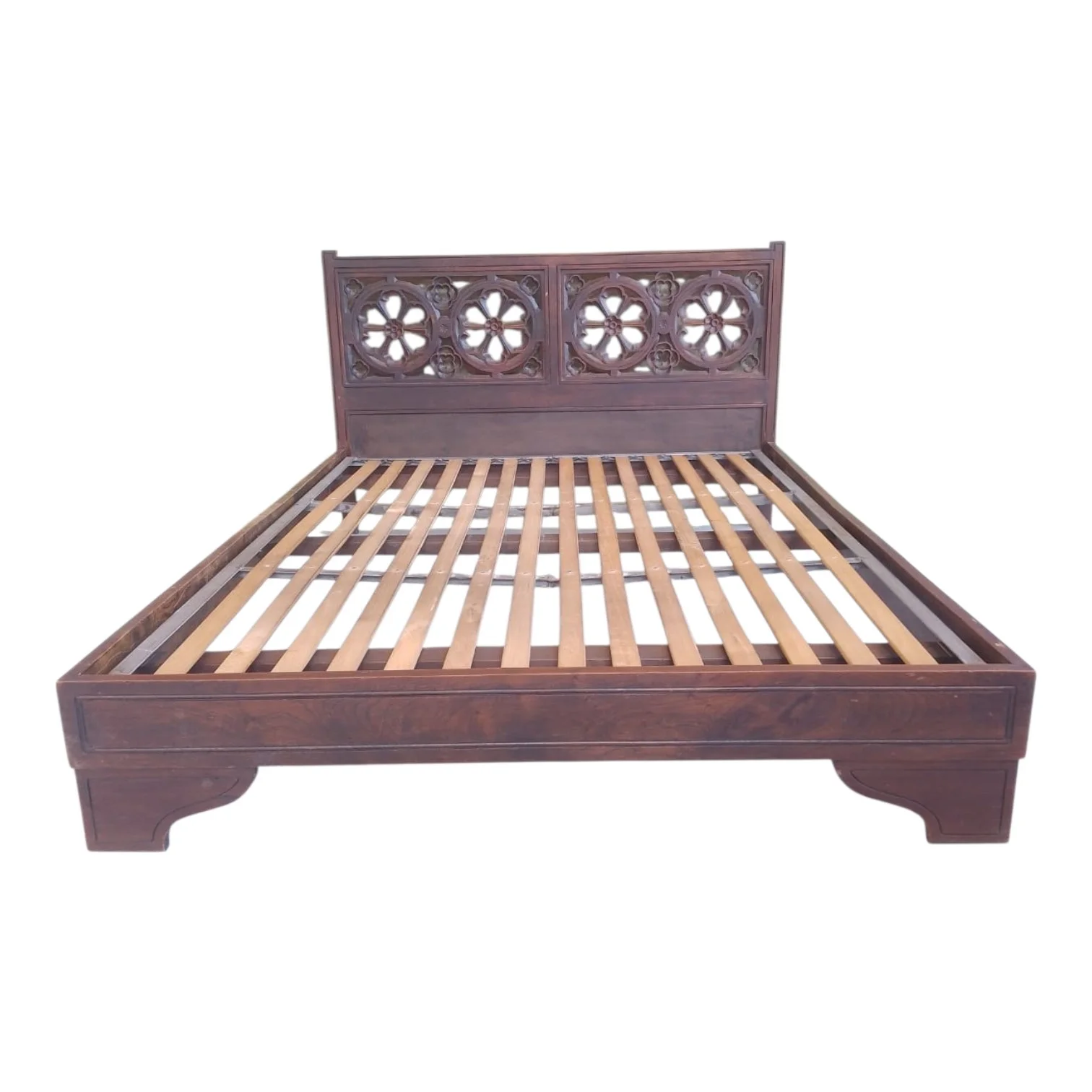 Cama 2 Plazas de madera maciza