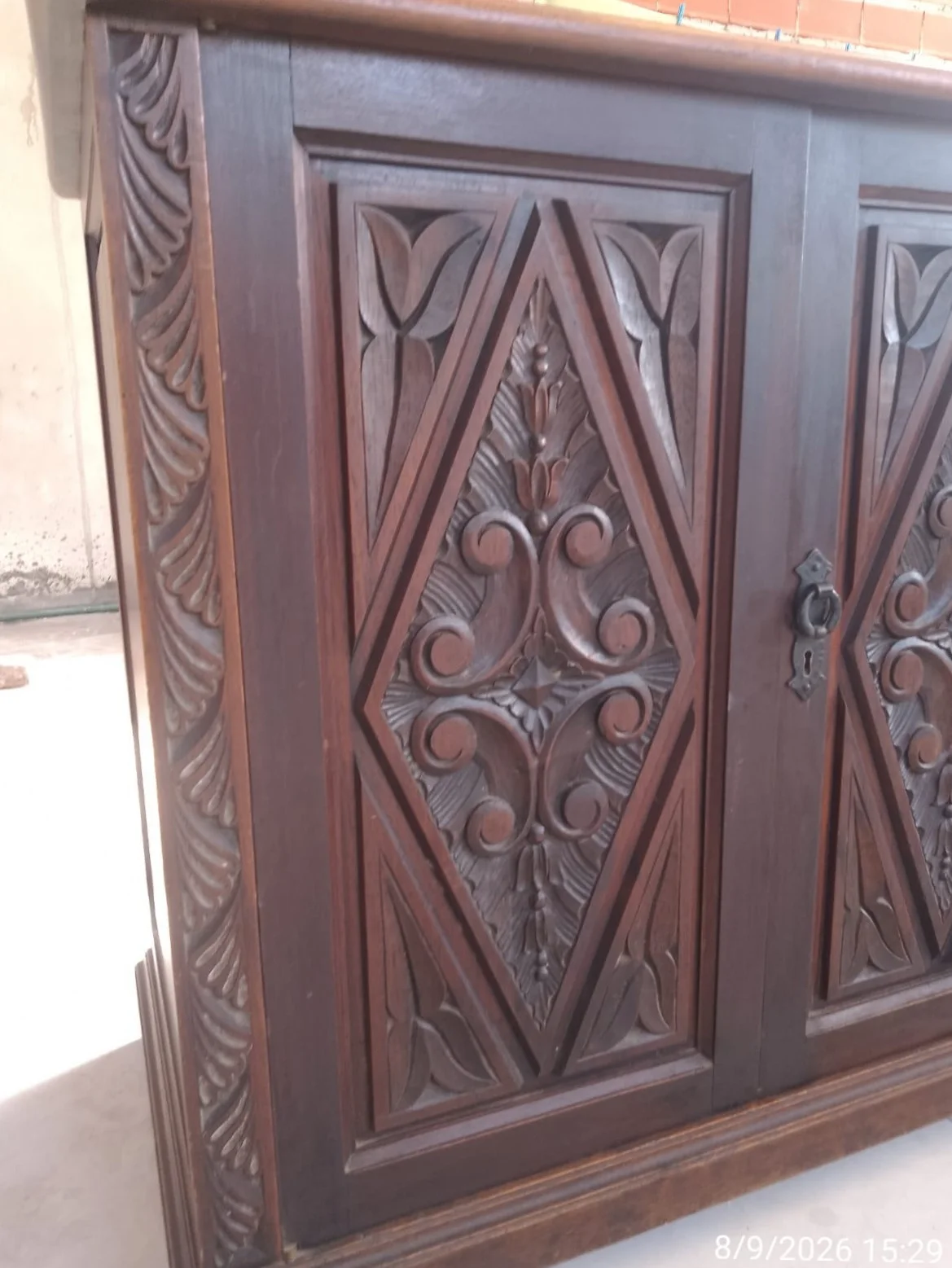 Aparador Vajillero Cubiertero Antiguo Madera Maciza — foto 5