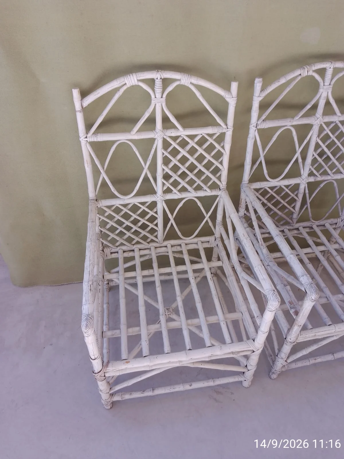 Juego x 2 Sillones de Mimbre — foto 6