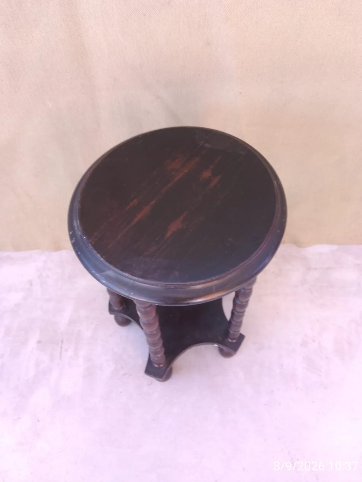 Taburete banqueta en madera torneada — foto 4